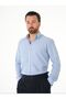 Premium Men's Regular Fit Striped Linen Shirt - 5