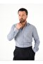 Premium Men's Regular Fit Striped Linen Shirt - 4