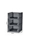 3-Tier Sliding Shelf Organizer Inside the Cabinet, 3-Tier Cabinet Organizer Shelf Inside the Cabinet'Anthracite Gray' - 7