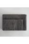 Venus 2-Piece Bath Towel Set 100% Organic Cotton Stripe Bordered Anthracite 50x90/80x150 - 3