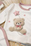 Moon and Star Embroidered 5-Piece Newborn Hospital Discharge Set – 100% Cotton, Boxed - 3