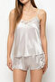 Women's Lace Satin Shorts Nightgown Set - Stylish and Comfortable