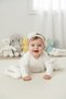 Cotton Heart Embroidered Baby Girl Romper Hospital Discharge Set - 2