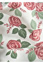 Rose Cotton Printed Tea Towel Set of 2 Cream (40X50 cm) - 5