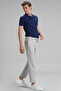 Laon Spor Polo Men's T-Shirt Light Navy Blue - 5