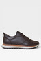 Men's Genuine Leather Lace-Up Shoes Brown