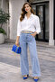 Women's Oversized Long Sleeve 100% Cotton White Shirt - 2