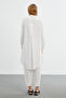 Shirt Collar Long Ecru Tunic 1422 - 5