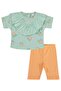 6-18 Months Set with Tights - Green