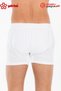 43 Men's Comfortable Loose Buttoned 100% Cotton Solid Color Towel Waist Single Classic Boxer - 4