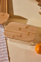 Locky Bamboo 640 ml Rectangular Glass Storage Container - 4