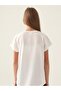 Girl's T-Shirt for Ages 5-15 - Beige - 3
