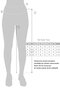489 Gray Color Recovery and Extra Stretch Effect Normal Waist Leggings - 5