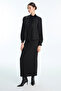 Double Black Suit with Glitter Collar Detail 1675 - 3