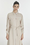 Color Striped Giy Çık Beige/Ecru 0261 - 2