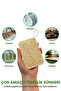 Natural Pumpkin Dishwashing Fiber (2 Pieces) Cleaning Sponge That Softens When Wet - 5