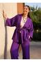 Meli̇s Muslin Kimono Pants / Purple