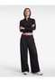Mock Neck Half Zipper Slim Fit Interlock Sports Sweatshirt