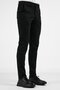Black Side Pocket Straight Leg Cotton Slim Fit Chino Casual Trousers 1003255155 - 2