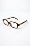 Oblow Unisex Square Luxury New Season Leopard Blue Block Blue Light Filtered Glasses - 2