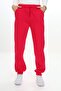 Girl's Embroidery Printed Waistband Ribbed Cuffs with Pockets Basic Jogger Sweatpants 3 Yarns Ribbed - 2
