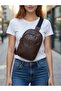 Genuine Leather, 3 Compartments, Unisex, Multi-Pocket Body and Chest Bag Bodybag - 7
