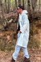 Unisex Raincoat – Lightweight Waterproof Long Raincoat with Hood - 8