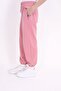 Girl's Printed Basic Jogger Sweatpants with Elastic Waistband and Pockets, 2 Yarns - 4