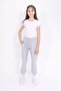 Girl's Printed Basic Jogger Sweatpants with Elastic Waistband and Pockets, 2 Yarns