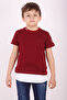 Boy's Printed Crew Neck Short Sleeve Single Pocket T-Shirt - Paneled
