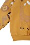Baby Boy Mustard Pocket Monkey Printed Set of 2 - 6