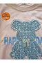Pink Sequined Stretchy Sweatshirt and Wide-Leg Jeans Girls' Holiday Set - 5