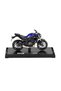Yamaha 2018 Mt-07 Model Blue Display Stand 1/18 Scale Motorcycle Figure Toy Gift - 2