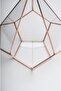 31x22x22cm Copper Rose Gold Chocolate Box Geometric Terrarium Prism Glass Jar Engagement Table Presentation - 5