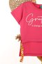 Girl's Summer 2-3-4-5-6 Years Old Tiril Tiril Viscose Bottom Crop Model T-Shirt Girl's Set - 7
