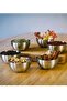 12 Pieces Stainless 8.5 cm Steel Bowl Snack Bowl Set - 3