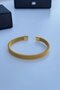 Knit Gold Stainless Steel Bracelet Unisex - 3