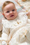 Natural 5-Piece Organic Cotton Hospital Discharge Set Premium Organic Cotton Newborn Set Gift Ready - 2