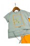 Girl's Summer Muslin Pants and Long Back T-Shirt 2-3-4-5-6 Years Old Bottom Top Set - 7