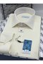 Classic Long Sleeve Gold Satin Pocketless Gift Boxed Men's Shirt Fs-003308 - Cream - 2