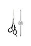 Sonic Integrated Finger Rest Hair Scissor | 6 Inches - 7