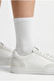 Women's White Cotton Socks 5-Piece Pack - 3