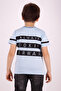 Boy's Printed Crew Neck Short Sleeve T-Shirt - 3