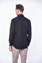Classic Long Sleeve Oxford Gift Boxed Easy-Iron Men's Shirt Fs-001254 - Black - 3