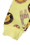 Baby Boy Yellow Pocket Monkey Printed Set of 2 - 7