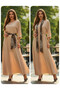 وشاح طويل كلاسيكي طبعة الفهد لي فيسكوز - 150x6 سم - 4