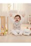 Stylish Cotton Bow Tie Striped Long Sleeve Baby Boy Romper - 2