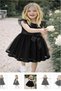 Girls' Zero-Sleeve Dress Tulle Sequin Embroidered Evening Dress Comfortable and Stylish Birthday Dress 4-9 Years Old - 5