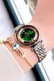 Special Boxed Women Wrist Watch Waterproof Gold Silver Color Chain Steel Cord +Bracelet Hmby2046C3 - 4