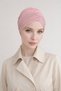 Three-Stripe Stoned Ready-To-Wear Bonnet Hijab - Ready-To-Wear Bonnet Shawl Scarf - 2